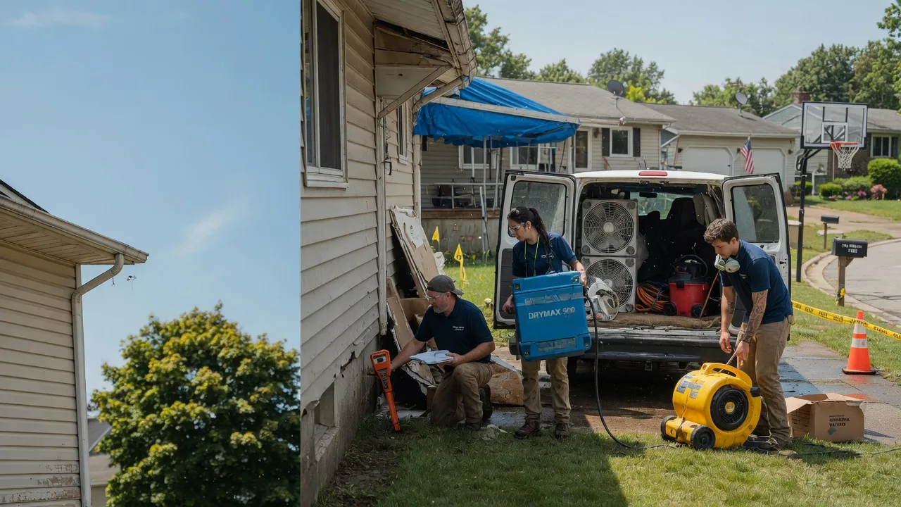 Ceiling Leak Cleanup in Deale, MD near me